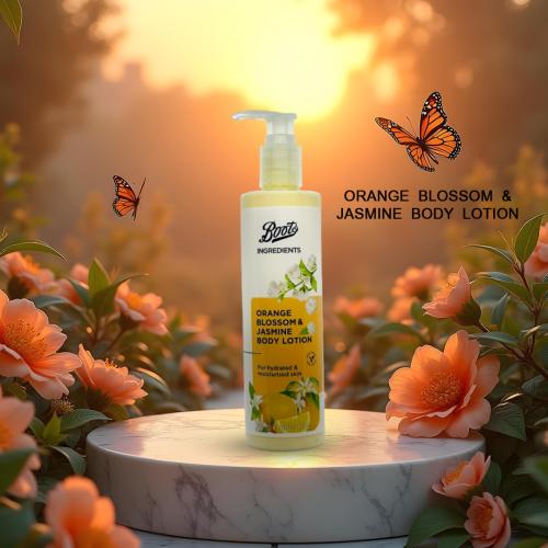 Boots Ingredients Orange Blossom &amp;amp; Jasmine Body Lotion 290Ml
