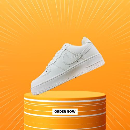 Nike Air Force A1 Triple white